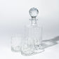 Meadow Lane - Deluxe whiskey set with 2 Glasses and decanter - 8 ice stones and ice bar - Design box